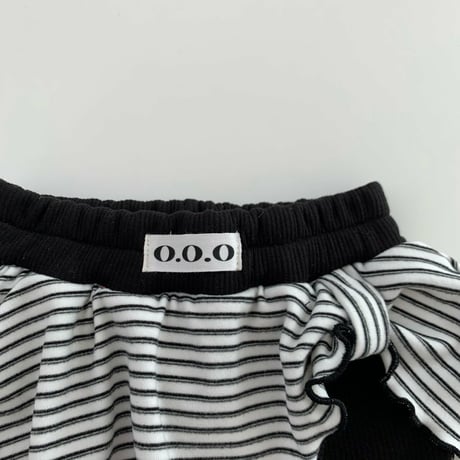 ooo/11. poto fril pants boots cut XS-XL