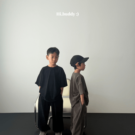 hibuddy/6. velvet half t T-shirt JS-JL