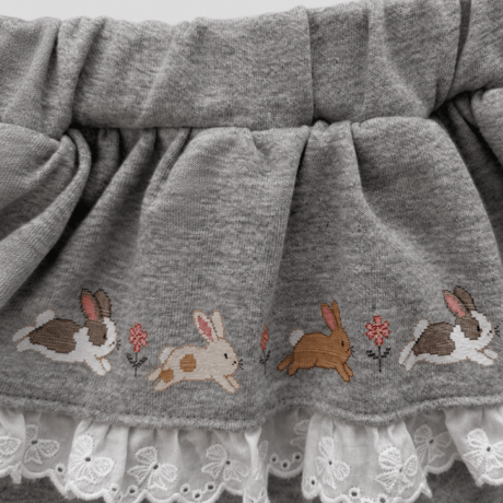 ueo/21. rabbit lace jogger JS