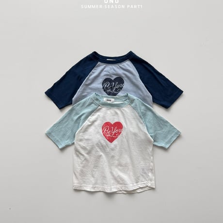 onu/6. heart 7bu T-shirt XS-XL