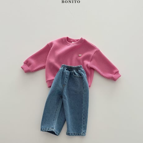 bonito/9. plan ) denim pants 12M-XL