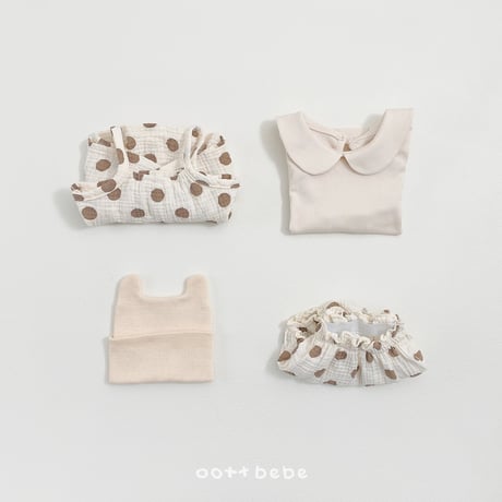 oottbebe/6. topping set bloomer S(0-6M)-M(6-12M)