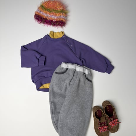 andbutter/5. Button Raglan Sweatshirt JS-JM