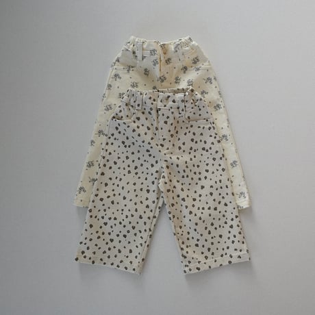 thebeige/18.  Patterned straight pants XXS-L