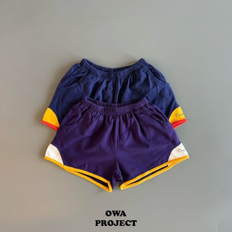 owa/84. rappa two color pants JS-JL