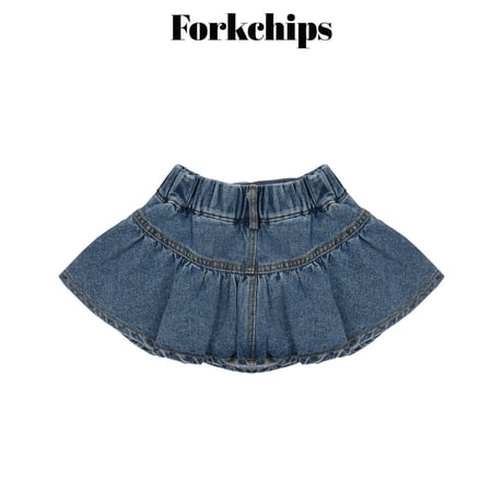 forkchips/17. button skirt M-XL