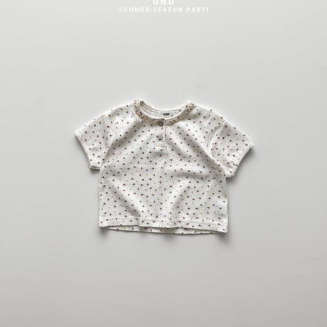 onu/30. flower lace T-shirt XS-XL
