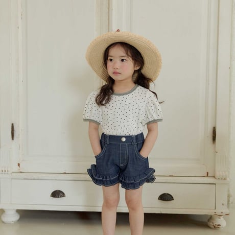 melikey/38. mini heart puff T-shirt JS-JM