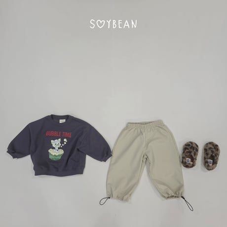 soybean/33. plan ) wind string pants JS-JM