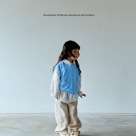 normalplay/83. two piece terry vest 12M-XL