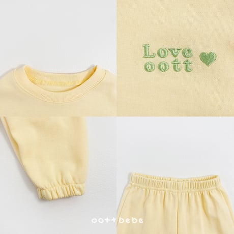 oottbebe/10. plan ) love otte updown set XS(1-2Y)-XL(6-7Y)
