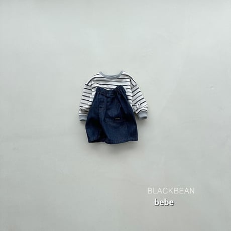 blackbean/9. pocket bebe denim pants S-M
