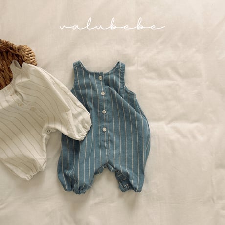 valubebe/78. papiyong button suit 6M-18M