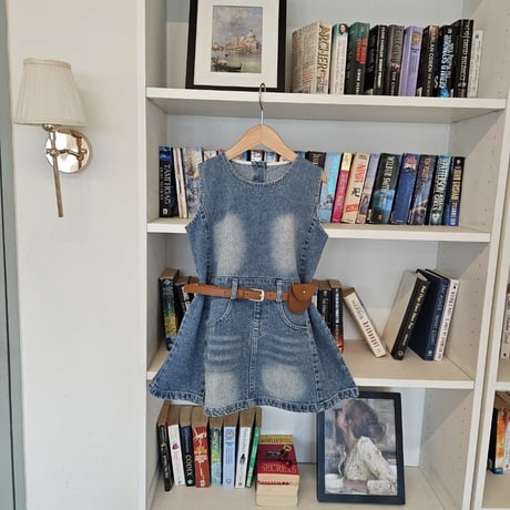 dadada/28. vintage denim OPS( hip sack ) set JS-JM