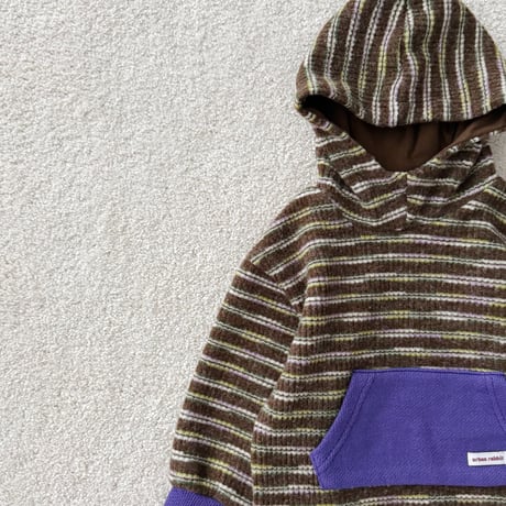 urbanrabbit/43. Knit High-neck Hoodie JS-JM
