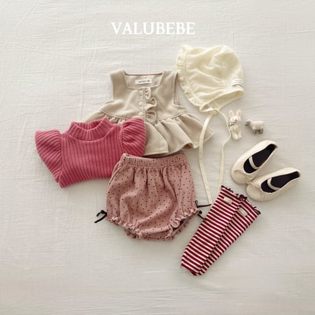 valubebe/40. heart fril bonnet hat FREE