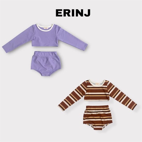 erinj/62. swimsuit crop TOP S-JS
