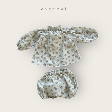 oatmeal/32. bebe smoke set bloomer S-M