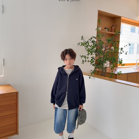 owen/27. painting bermuda denim pants S-XL