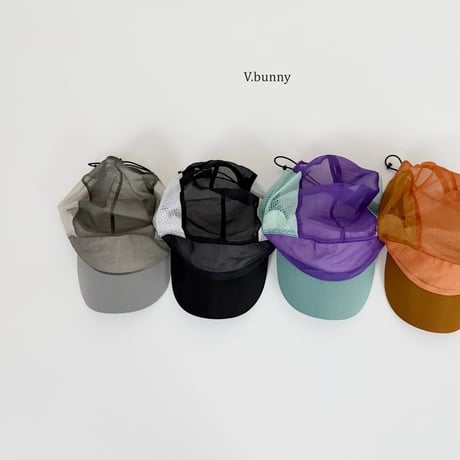vbunny/56. two color mesh cap FREE(54-58CM)