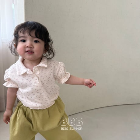 bellabambina/39. bebe blli collar T-shirt 12M-M