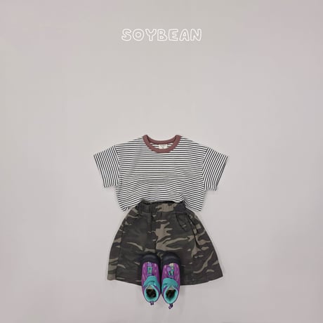 soybean/137. plan ) kamo bermuda pants XS-XL