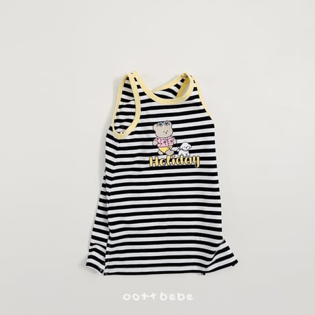 oottbebe/62. holly day sleeveless one-piece XS(1-2Y)-XL(6-7Y)
