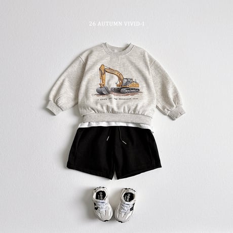 vividi/44. autumn pin tuck half pants JS-JM
