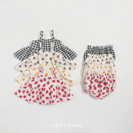 oottbebe/6. topping set bloomer S(0-6M)-M(6-12M)