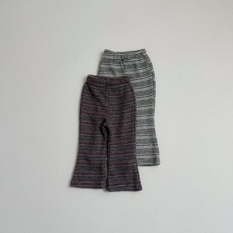 minirobe/31.  Soboro Flared Pants  S-XL