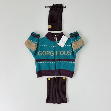 gou/20. B- hana only zipup 3(12-18M)