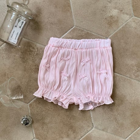 bebeholic/12. ribbon bloomer S(3-6M)-L(12-18M)