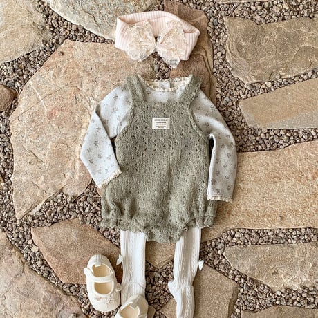 bebeholic/16. honey suit knit S(3-6M)-XL(18-24M)