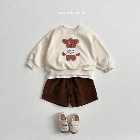 vividi/41. Corduroy half pants XS-XL