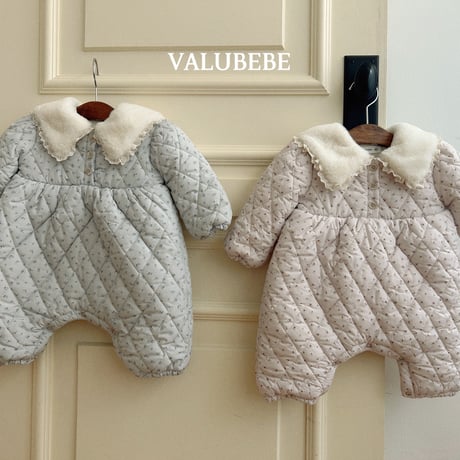 valubebe/92. shabette flower padding suit 6M-18M