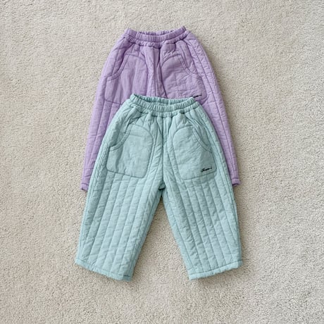fromi/19. Pastel Quilted Pants S-XL