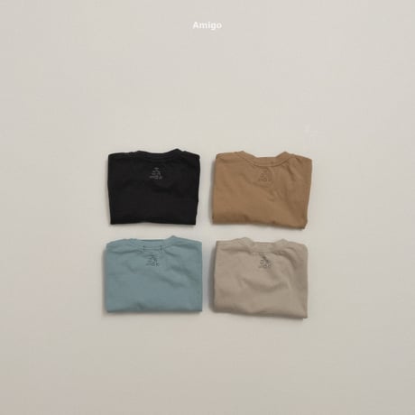 amigo/42. vanilla pocket T-shirt XS-XL