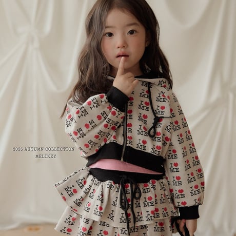 melikey/57. love me hood zipup XS-XL
