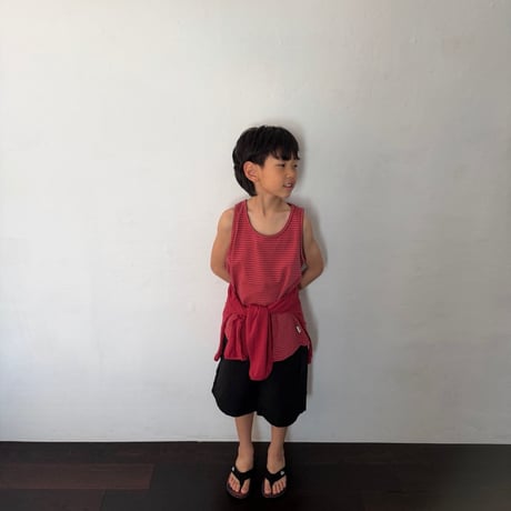 hibuddy/10. pig stripe sleeveless JS-JL