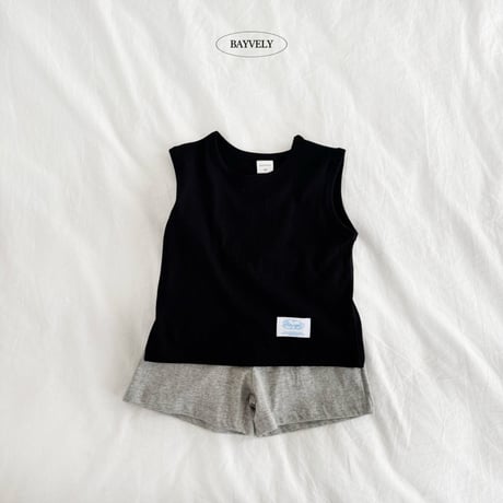 bayvely/32. 11ST half t plain sleeveless XS-XL