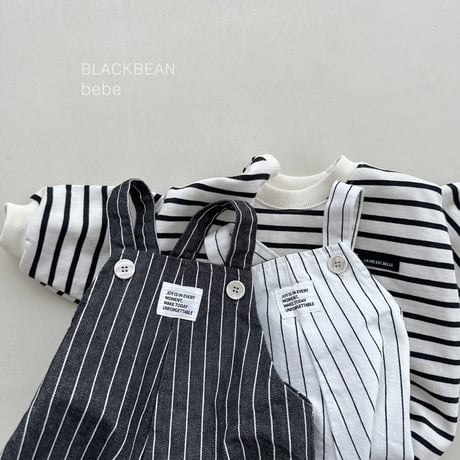 blackbean/22. overalls set S-M
