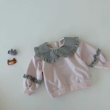 aiai/81. cotton candy collar man-to-man XS-L