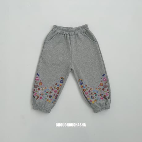 chouchoushasha/13. Kitchen Sticker Jogger Pants XS-XL