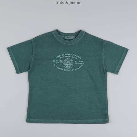 owen/77. section pigment half t T-shirt JS-JXL