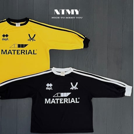 nicetomeetyou/27. ( jersey ) block T-shirt S-XL