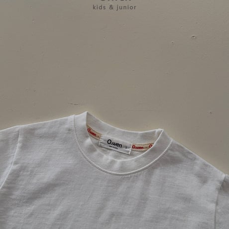 owen/2. 26 daily half t T-shirt JS-JXL