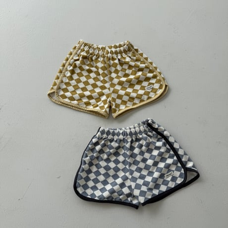 nrk/28. check half pants 2XL-4XL