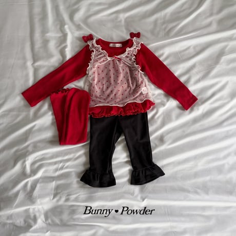 bunnypowder/115. fril cafri pants 2XL-4XL