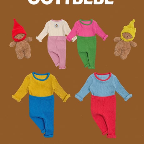 oottbebe/42. cellup pie inner wear XS(0-1Y)-XL(4-5Y)