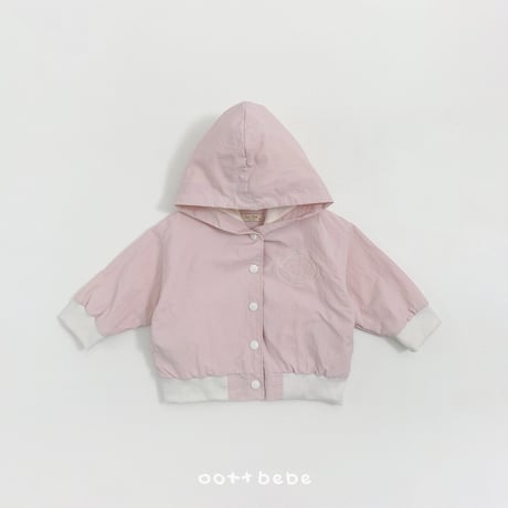 oottbebe/59. teddy hood windbreaker XS(1-2Y)-XL(6-7Y)